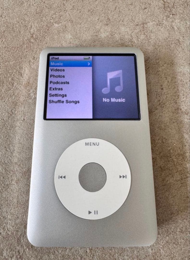 極美品 iPod classic A1238 80GB 新品バッテリー