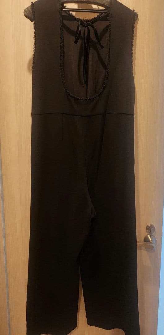 IENA 二重織ツイルオールインワン