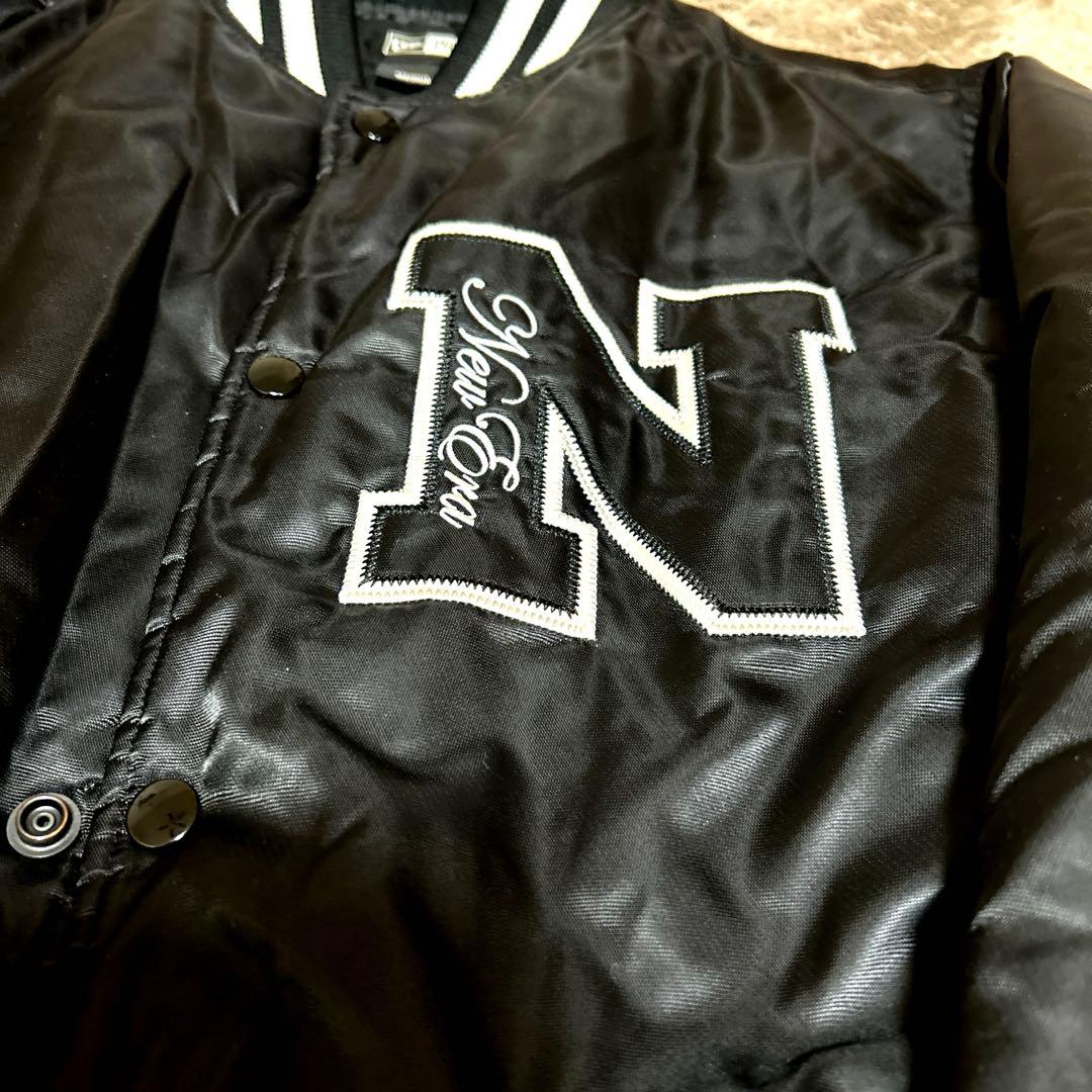 ★NEW ERA ニューエラスタジャン BLACK N刺繍