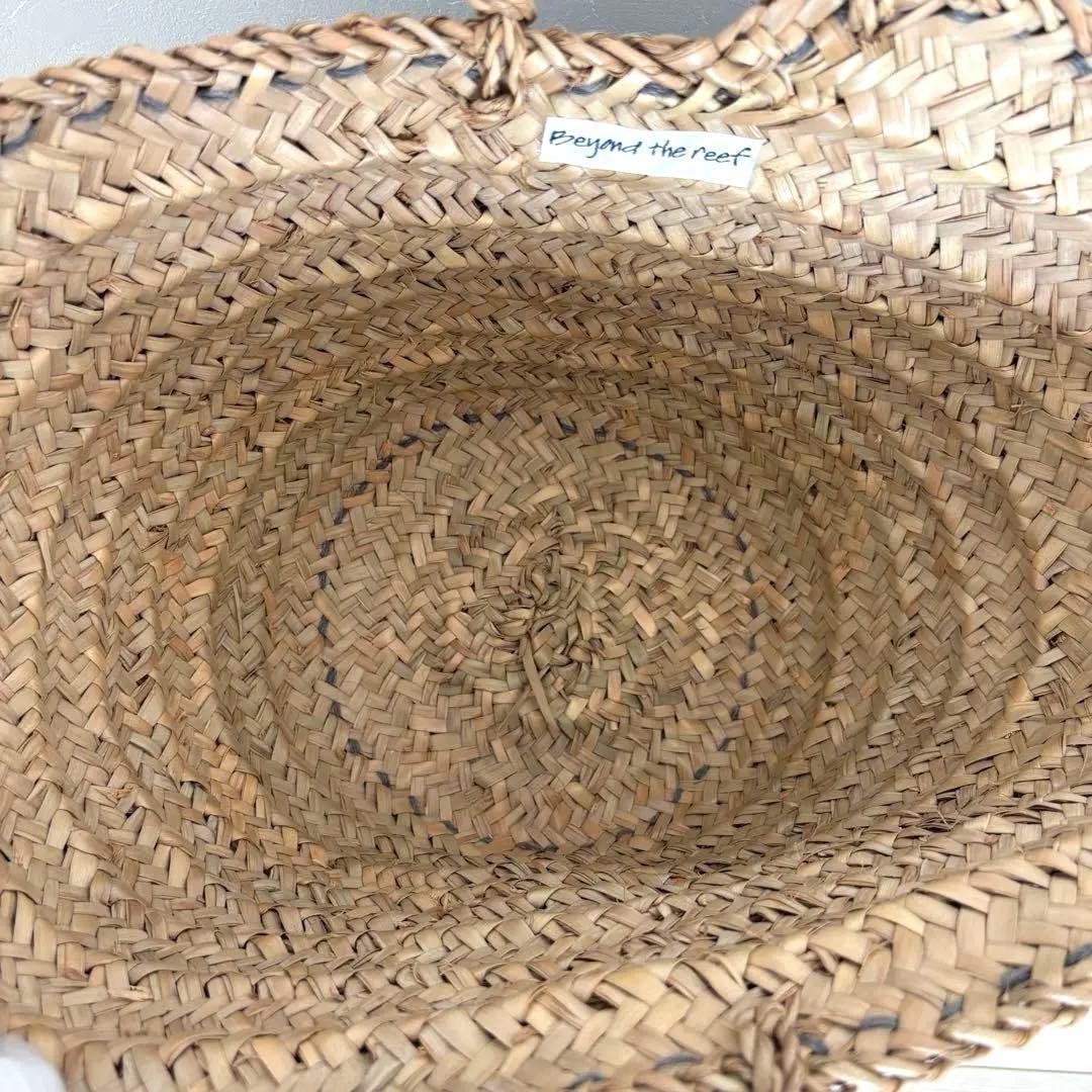 ビヨンドザリーフ かごバッグ 大きいサイズ インナー付きインテリア 西海岸