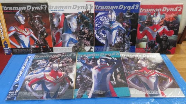 ２*号様 ウルトラマンダイナ　ＬＤ単品セル全７巻セット販売