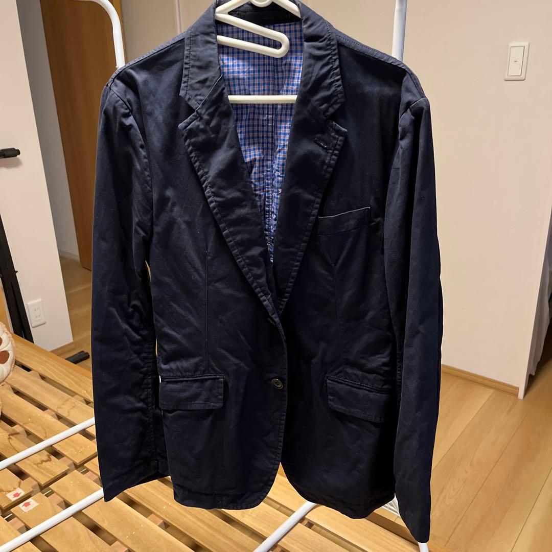 コムデギャルソン　ネイビージャケット