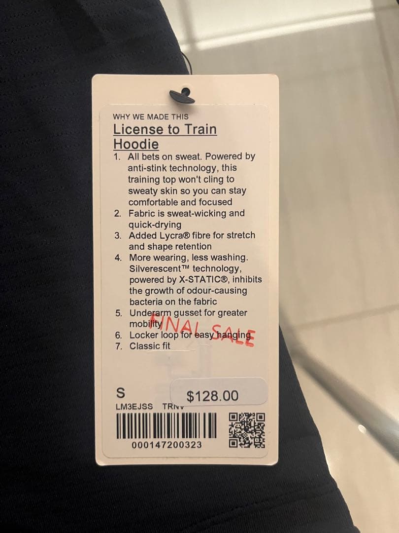 【新品】ハワイ限定 lululemonルルレモンLicense to Train