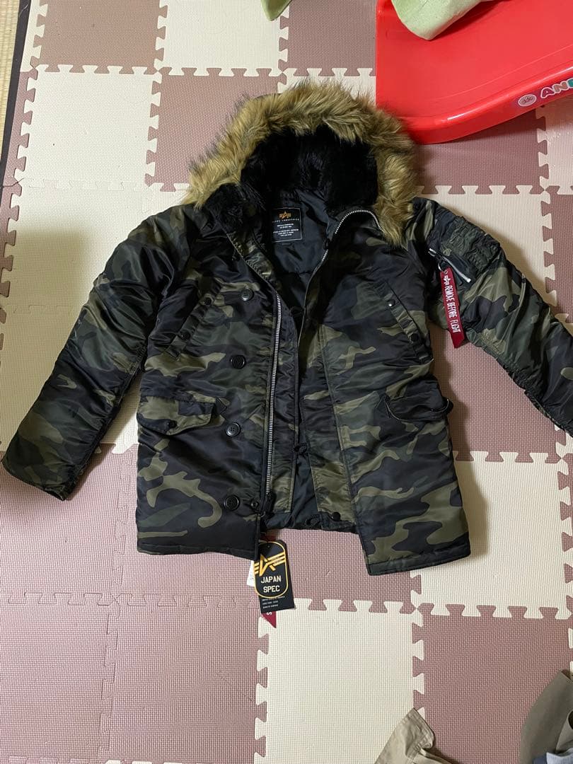 迷彩ジャケット JAPAN SPEC アルファインダストリーズ