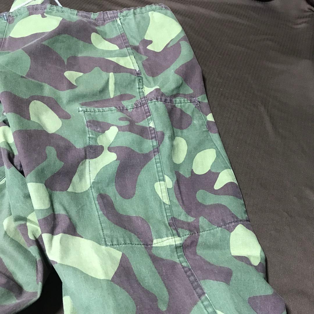 フィンランド軍　M62 オーバーパンツ　カモ　迷彩　ミリタリー　ビンテージ