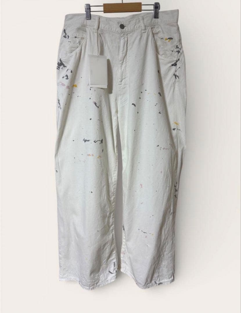 パンツ ANCELLM 25SS LIGHT OZ WIDE DENIM PANTS