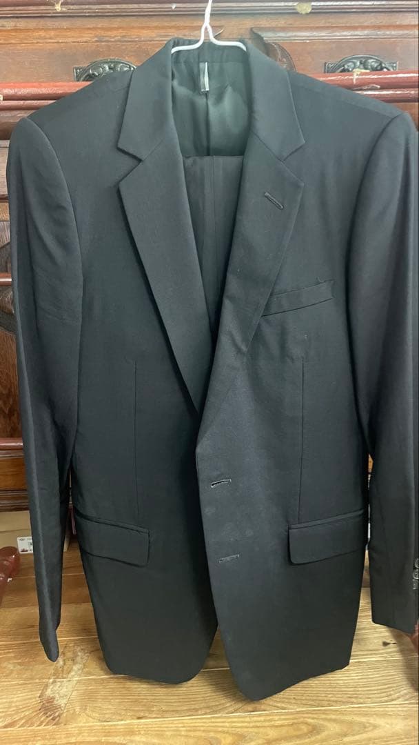 【美品】DiorHomme ディオールオム　メンズ スーツ 44 ブラック
