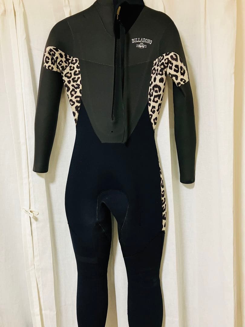 ビラボン レディース セミドライ 5×3mm バックジップ L 修理済み