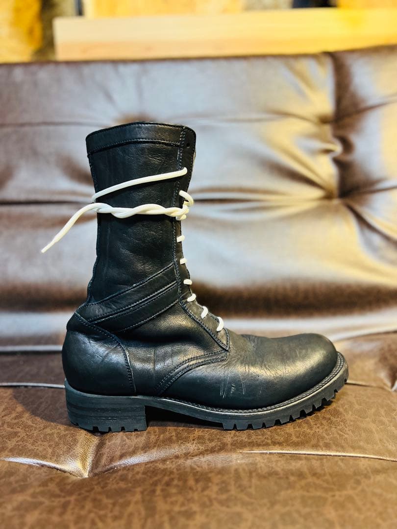 バックラッシュ　コンバットブーツ　美品