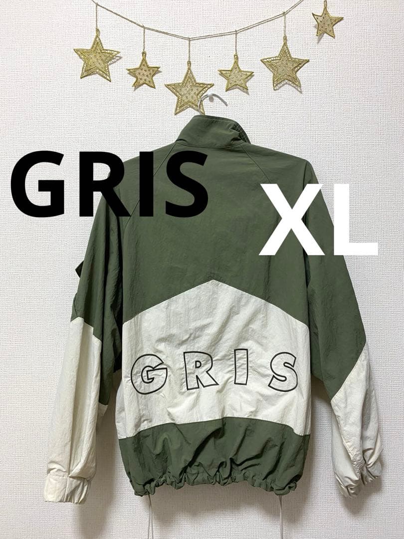 GRIS ジップアップジャケット XL 150-160