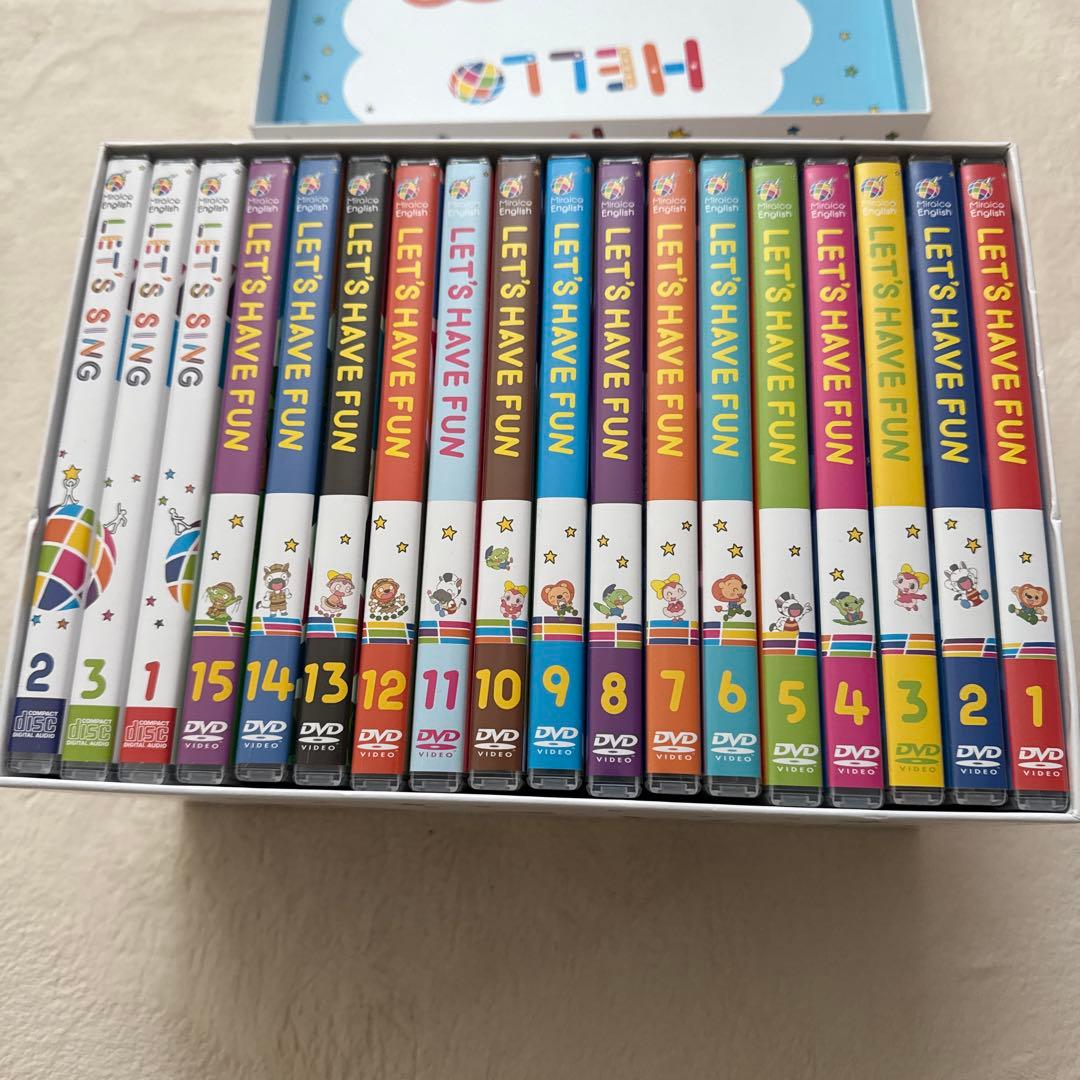 MiraiCo English Box DVD 15枚セット