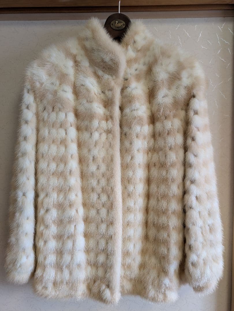 MINK　サガミンク　ミンクコート　本毛皮　ハーフコート