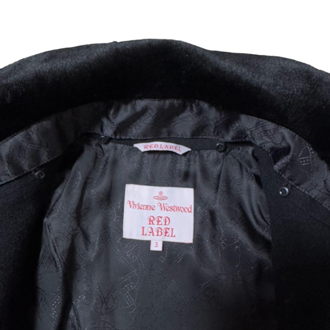 極美品✨Vivienne Westwood ファーミントカラー　変形ウールコート