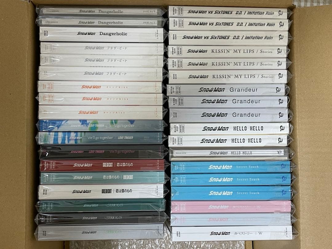  Man シングル 36枚 3形態 1th〜12th まとめ売り