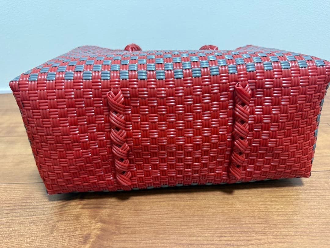 美品 メケアリサ MEKEARISA Boston コーヒーチェリー肩掛け可