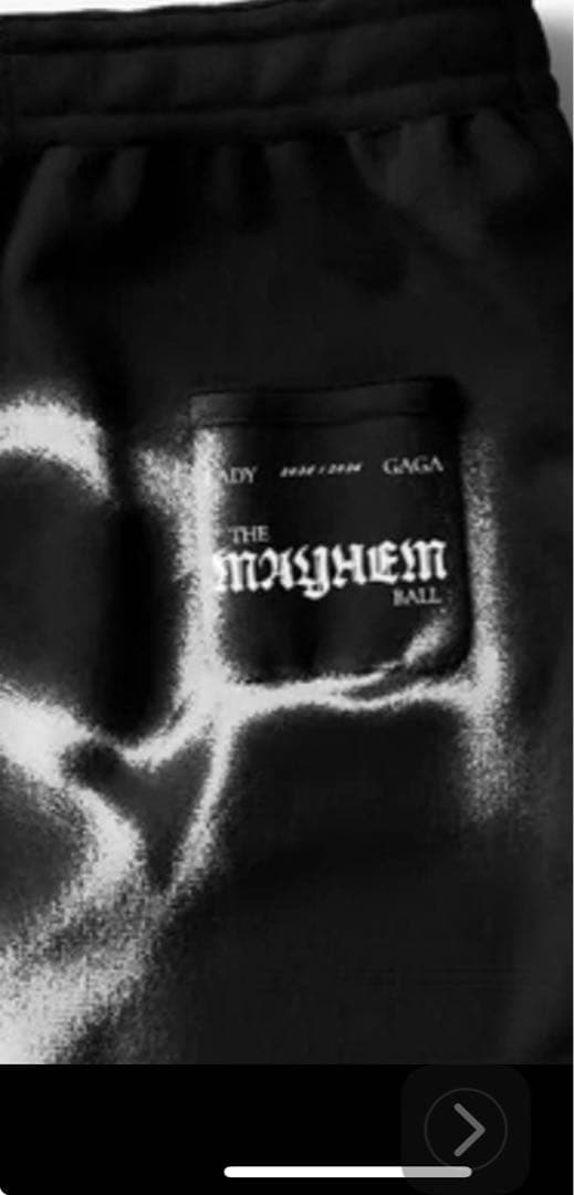 新品未使用　レディガガ　メイヘム　 スエットパンツ　サイズM