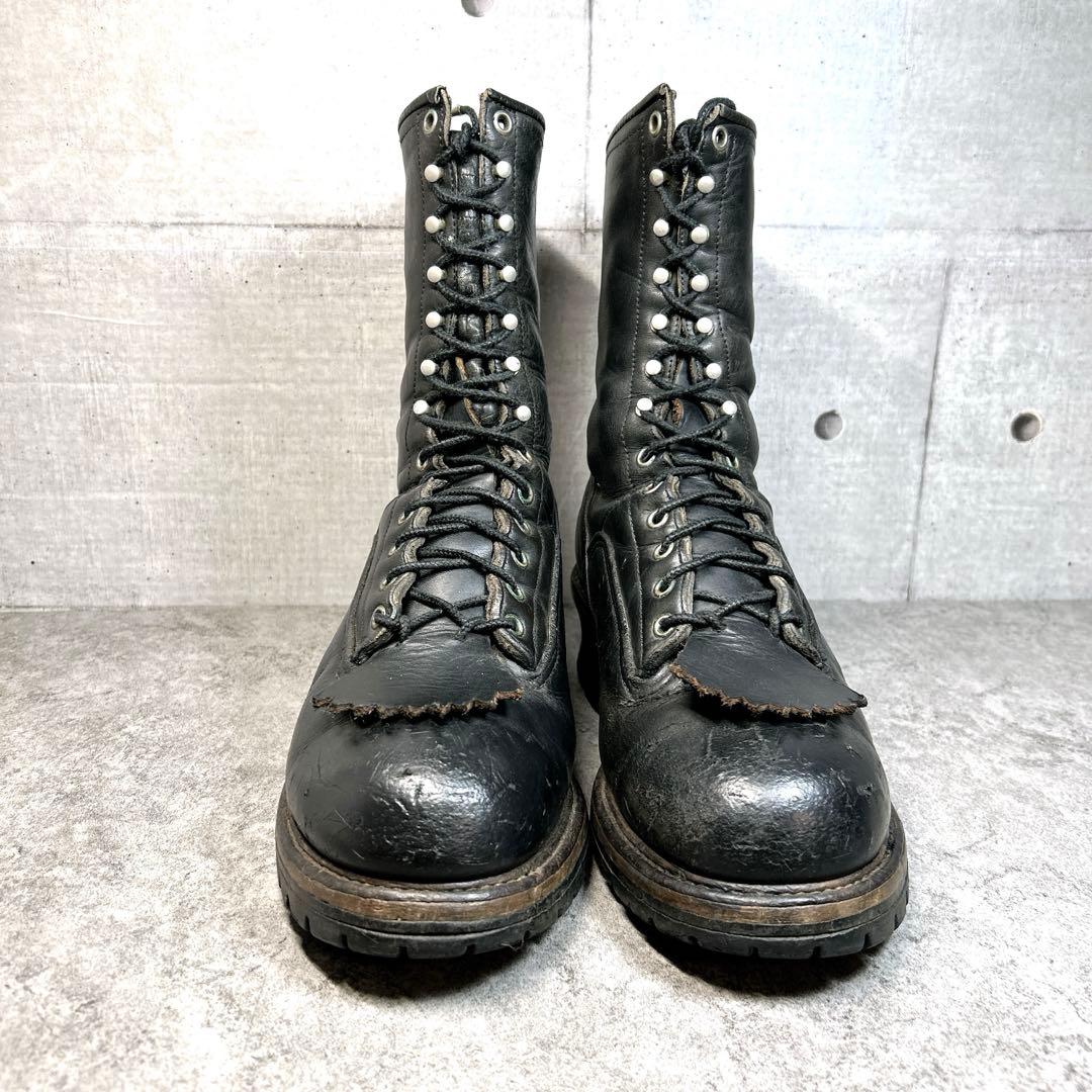 80s【RED WING】ロガーブーツ/2210/プリント羽根タグ/廃盤/919