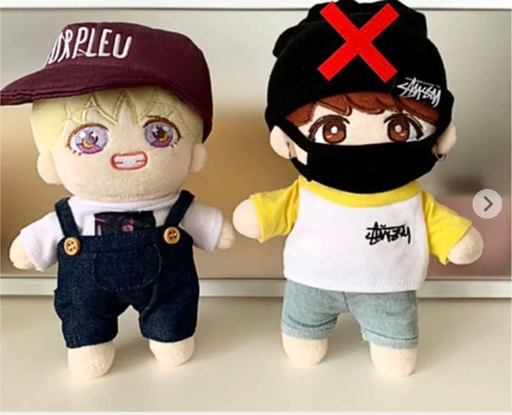 BTS 20cm ぬいぐるみ テテ 洋服小物セット