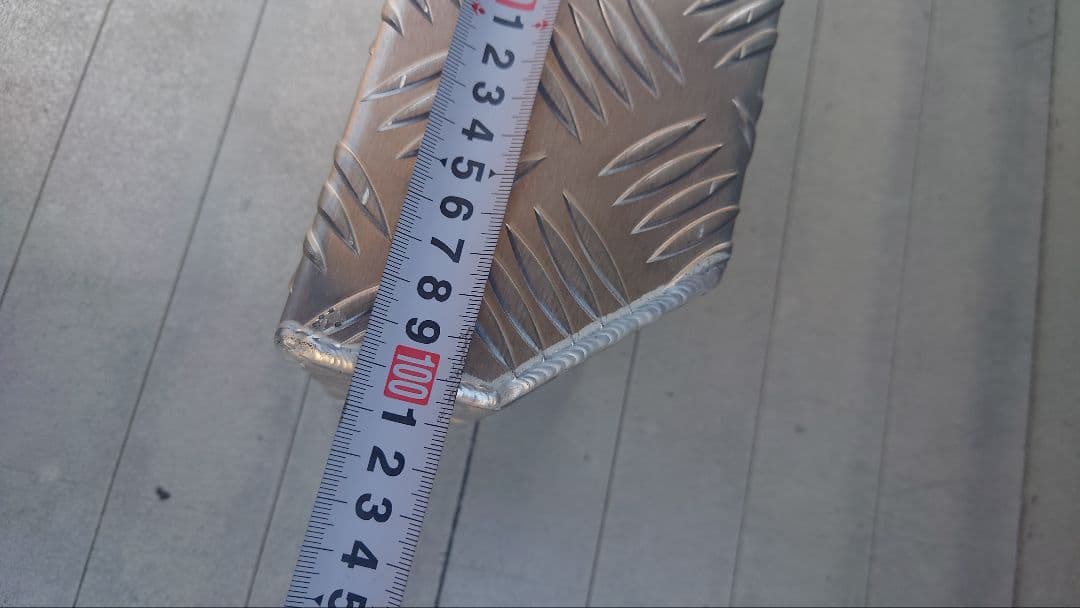 トラック リアバンパー アルミ縞板 デコトラ