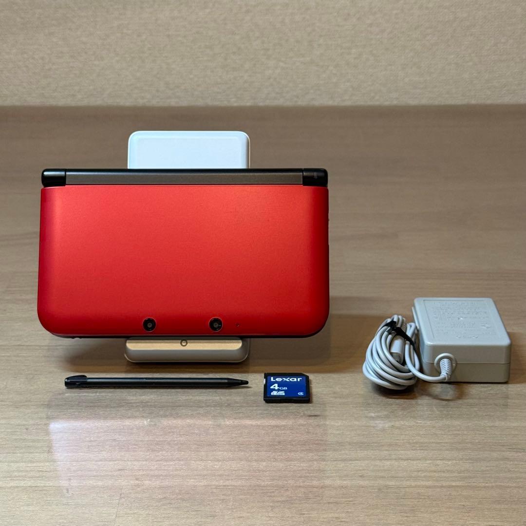 8-048 ニンテンドー3DS LL レッド×ブラック