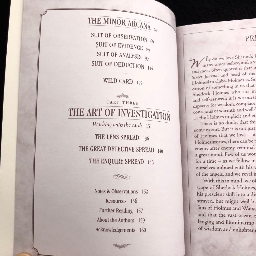 シャーロックホームズ タロットカード Sherlock Holmes Tarot
