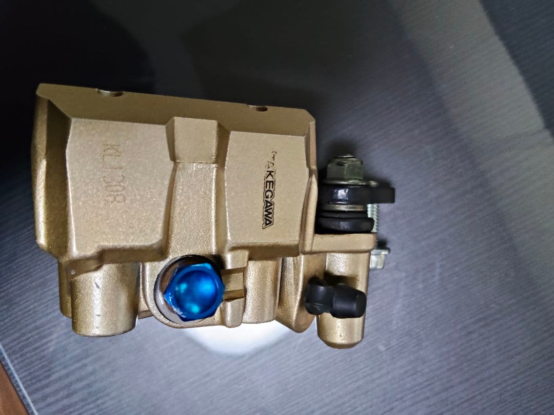 タケガワ ブレーキキャリパー ゴールド NSR50 80 モンキー等