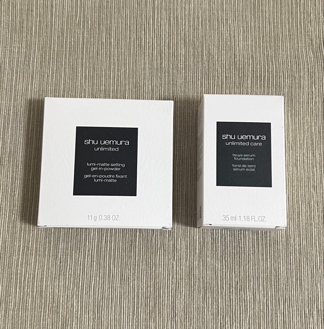 shu uemura リキッドファンデ＋パウダー セット