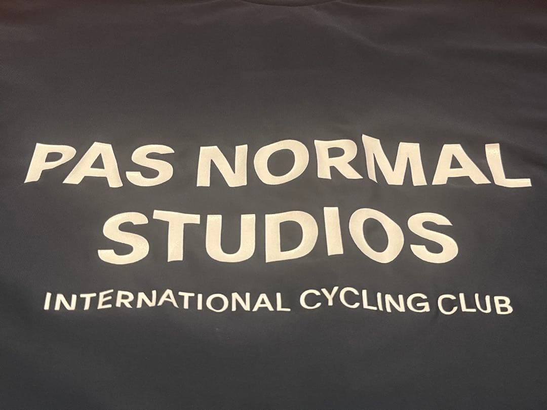 PAS NORMAL STUDIOS サイクルジャージ 長袖 ネイビー　紺　M