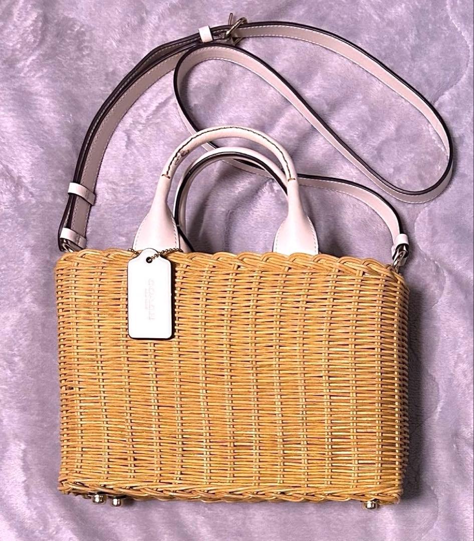 コーチ　2wayカゴバッグ