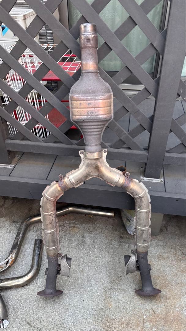 30セルシオ後期純正フロントパイプ