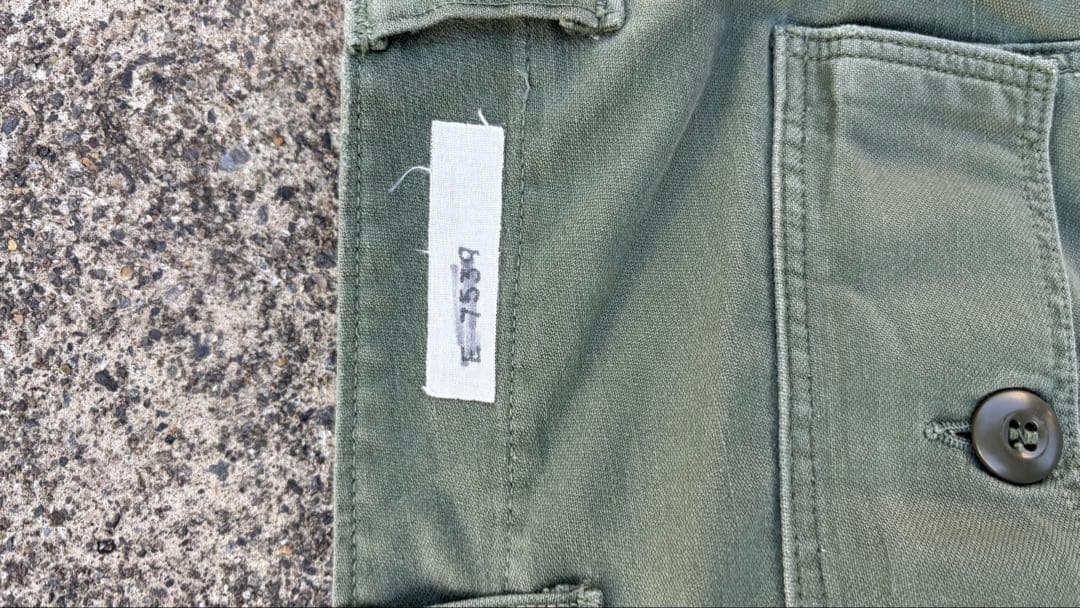 ベイカーパンツ　60s コットンサテン