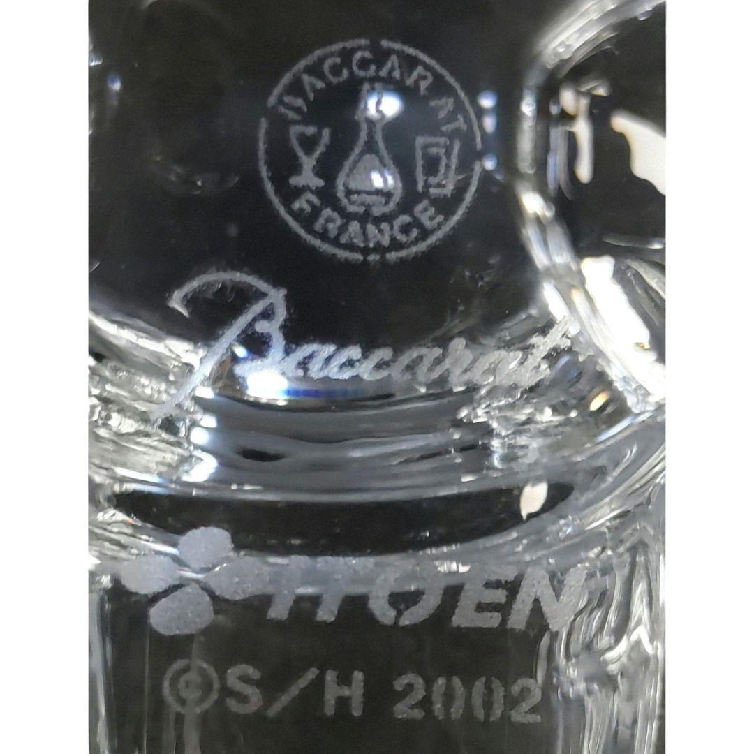 ★非売品★美品★Baccarat/バカラ☆ お茶犬☆伊藤園コラボ☆2002年物