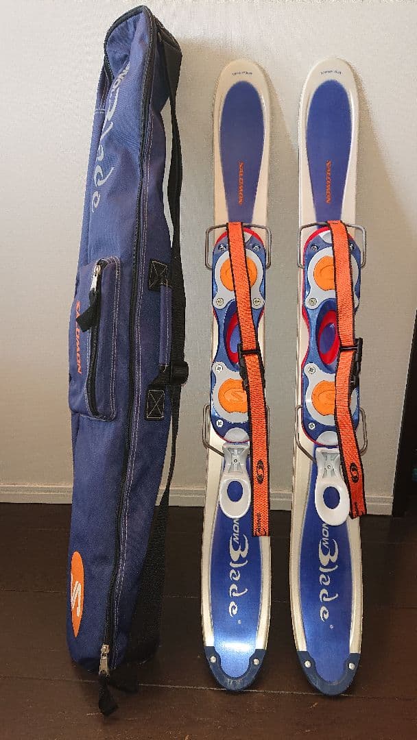 サロモン スキー ショート BLADE 90 アッパーデッキ ケース付き