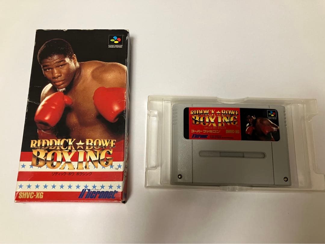 【激レア】【箱付・説無】スーパーファミコン　リディックボウ ボクシング
