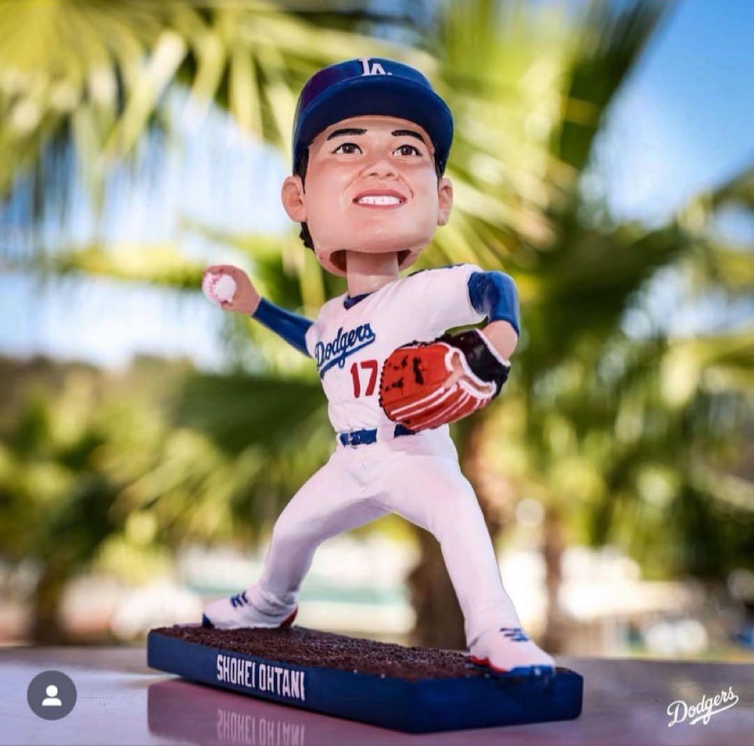 ドジャース　大谷翔平　投手版ボブルヘッド　 9/10来場者配布品