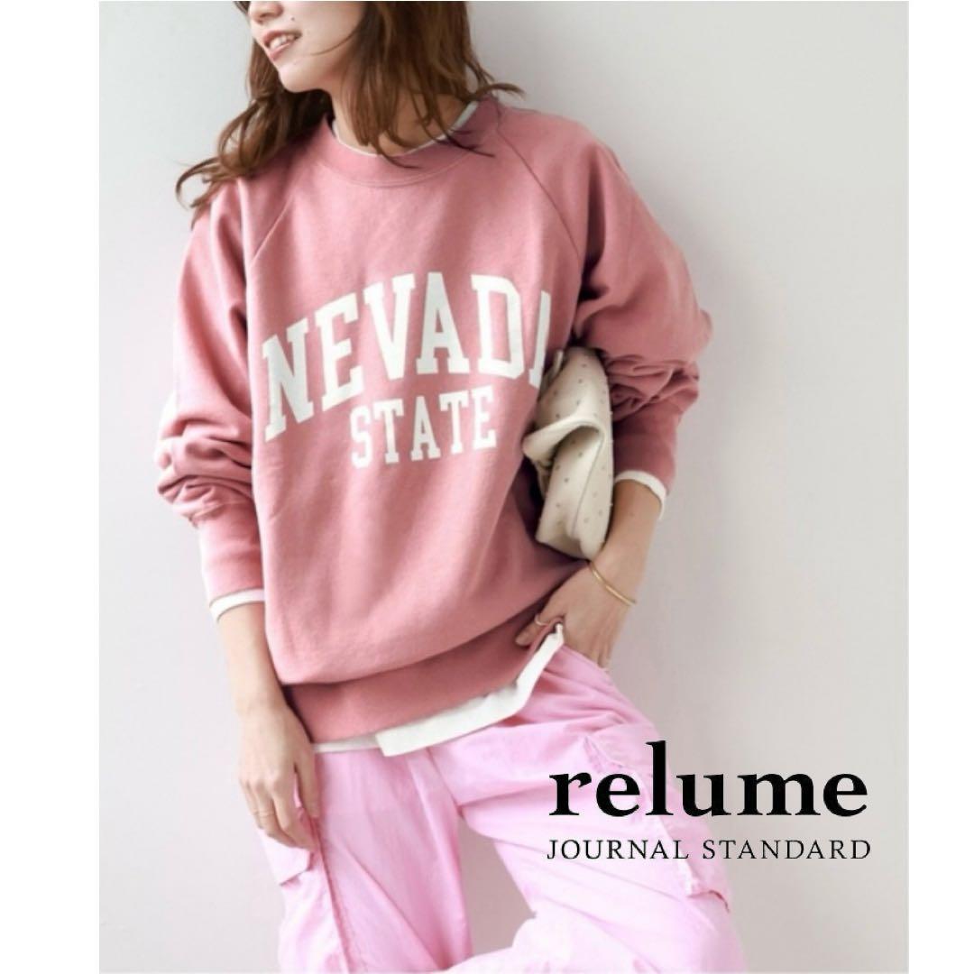 【美品】 ジャーナルスタンダード NEVADAロゴスウェット 近年モデル