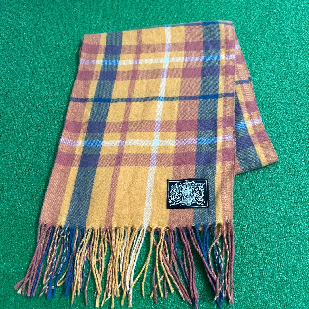 日常組ぺいんとZOZOTOWNストールマフラーチェック柄