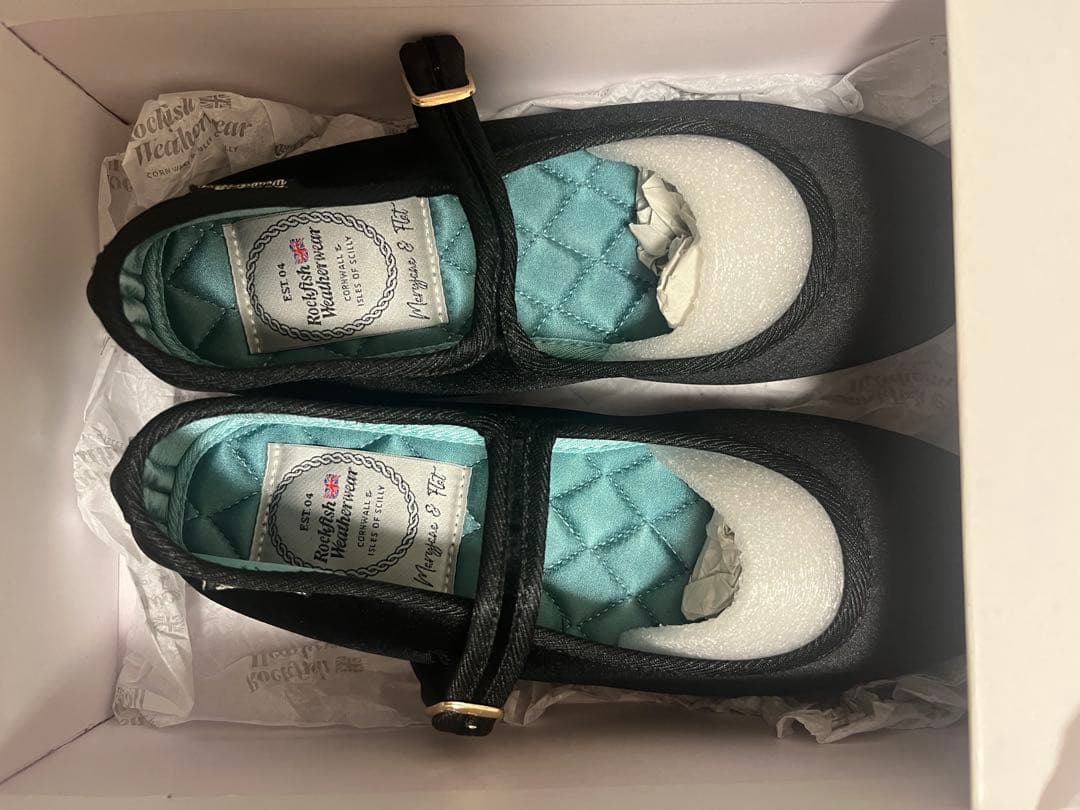 Rockfish Weatherwear ブラックバレエシューズ