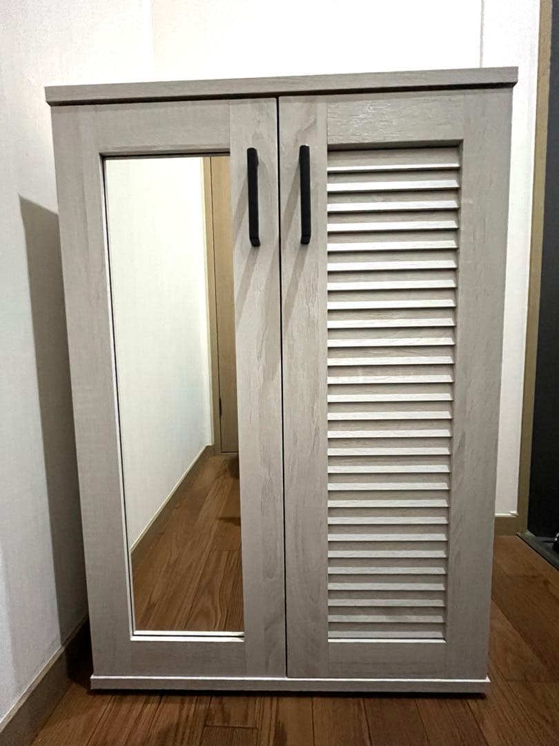 シューズボックス　ホワイト　靴箱　白　※送料込み