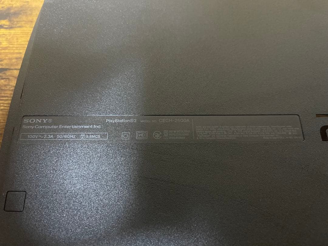 【ジャンク品】 Sony PS3 CECH-2500A ブラック 160GB