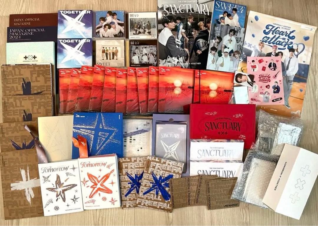 TXT アルバム　グッズ　まとめ売り