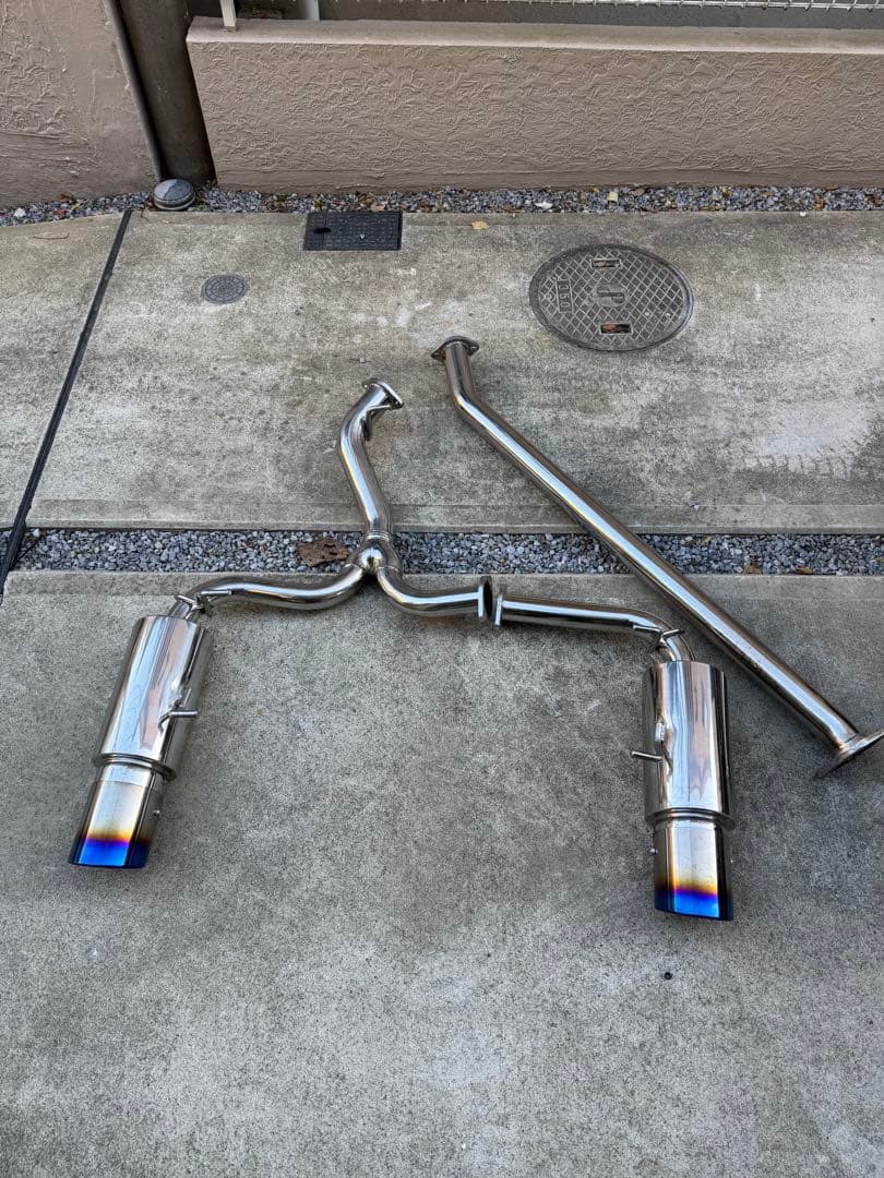 柿本改 スーパーファクトリー ストレートマフラー 86 ZN6 GR86 ZN8