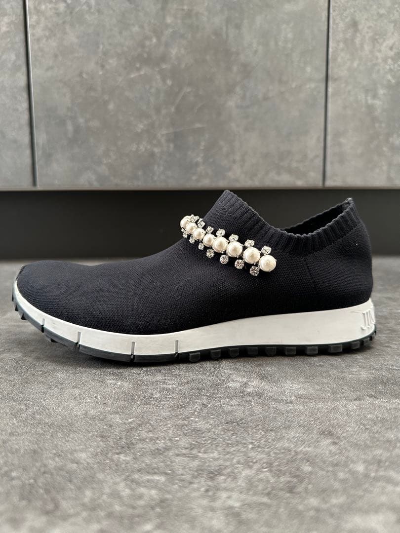 ジミーチュウ スニーカー ビジュー ヴェローナJIMMY CHOO 23.5