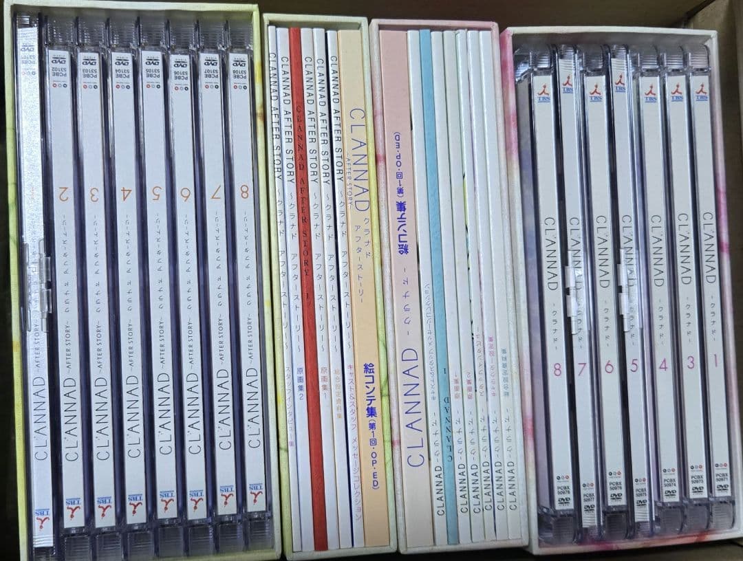 CLANNAD + アフターストーリー DVD初回限定版セット(特典付き)