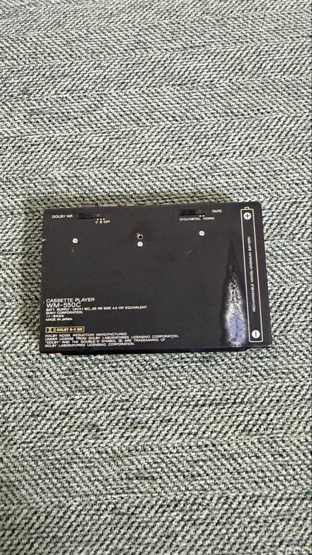 ソニー SONY ウォークマン WM-550C カセットプレーヤー
