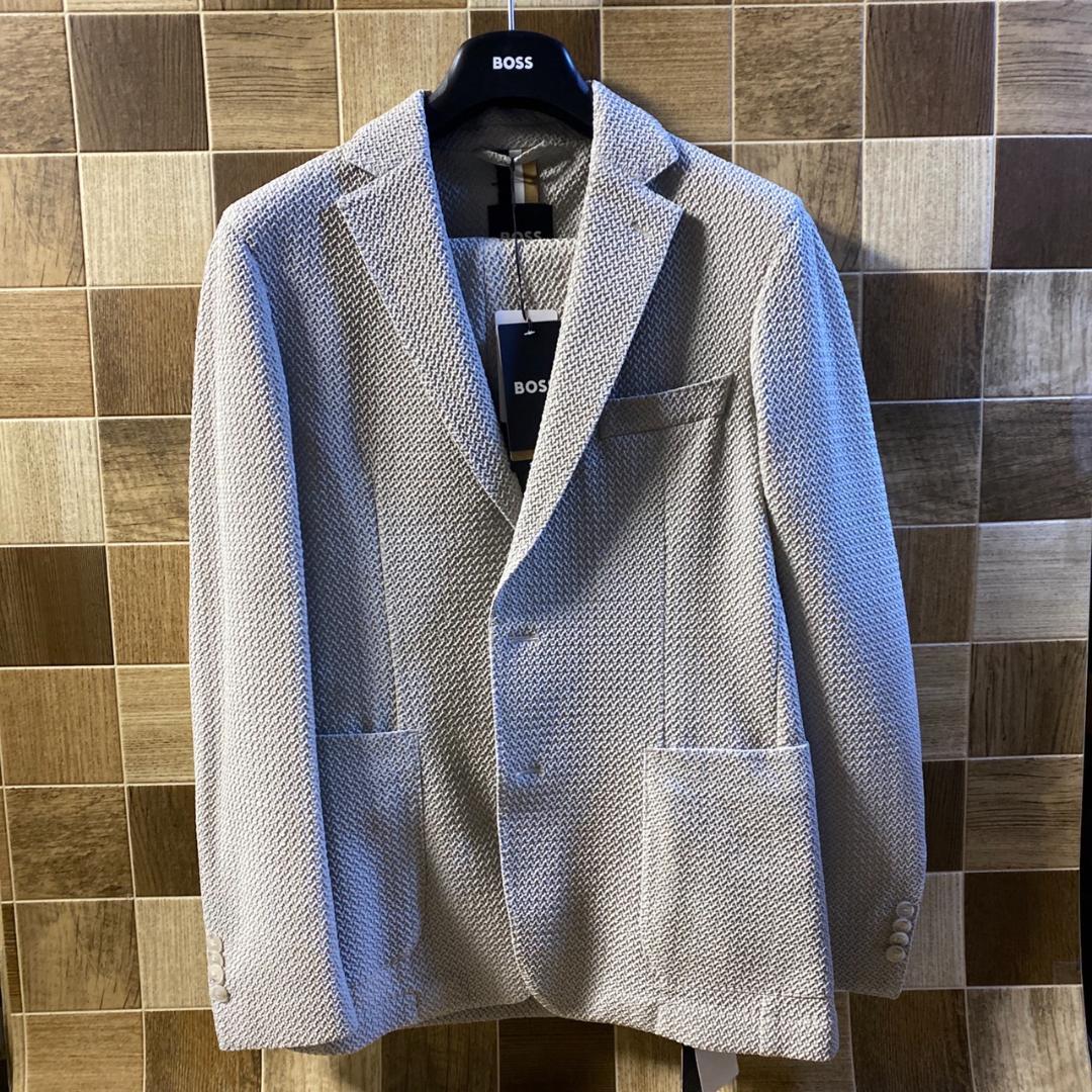 未使用 タグ付 BOSS セットアップ テーラードジャケット パンツセット