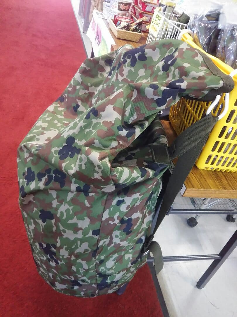 寝具包みバック２WAY リュック 山菜取り