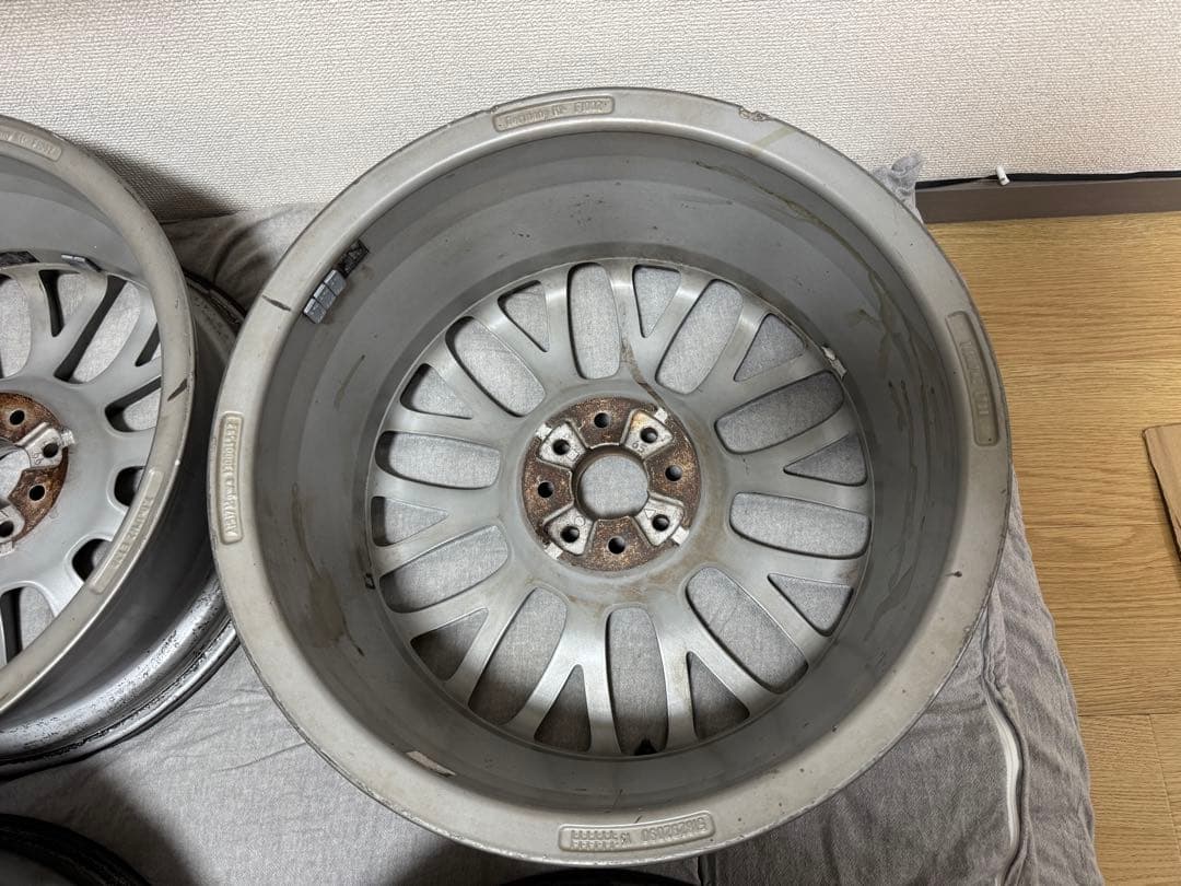 アバルト595 純正ホイール　17インチ7J pcd98 オフセット+38 4本