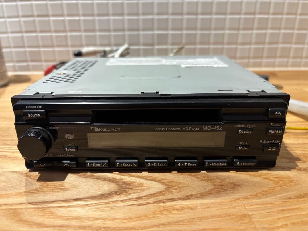ナカミチ　MD-45Z MDプレーヤー ヘッドユニット