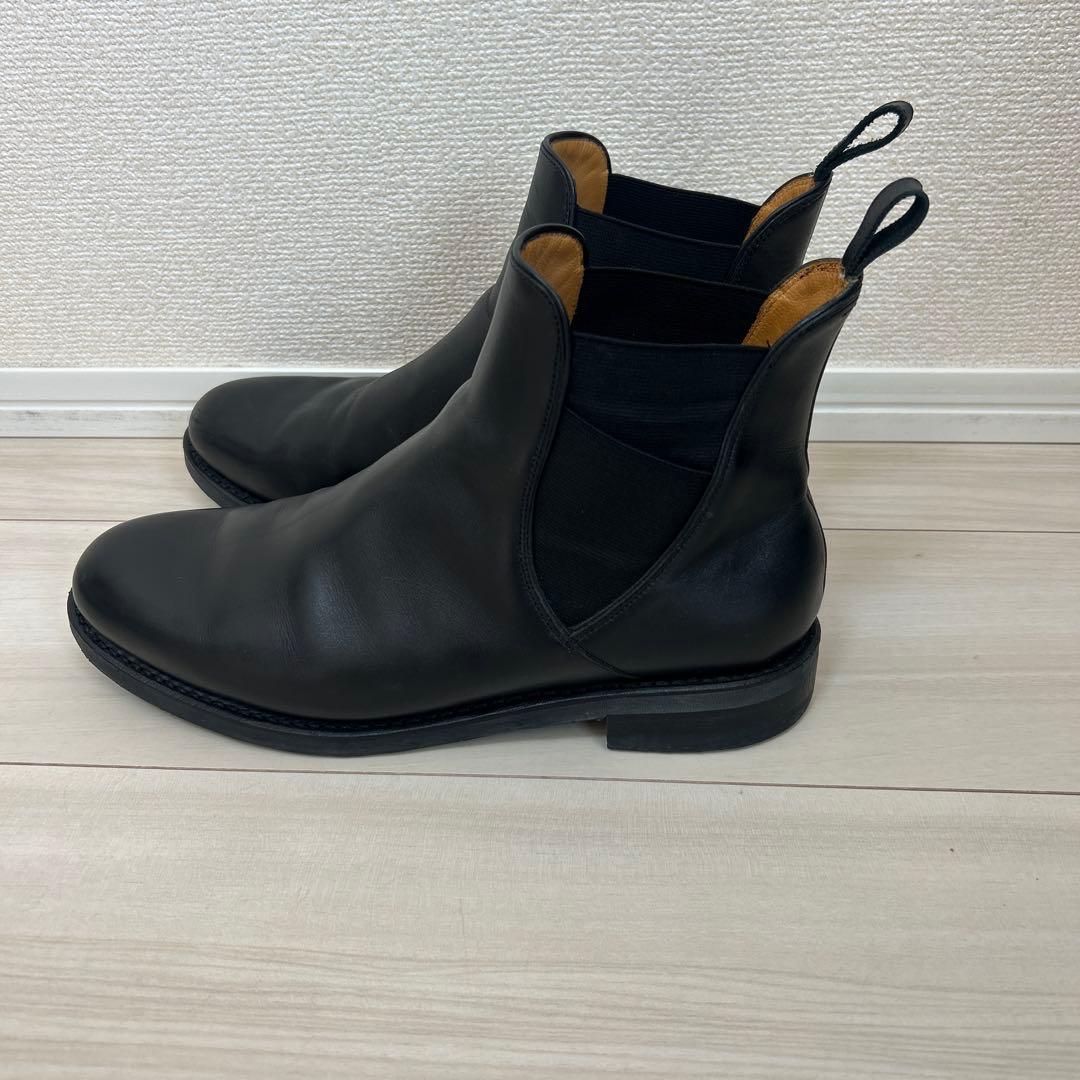 paraboot サイドゴアブーツ ブラック フランス製 パラブーツ 6.5